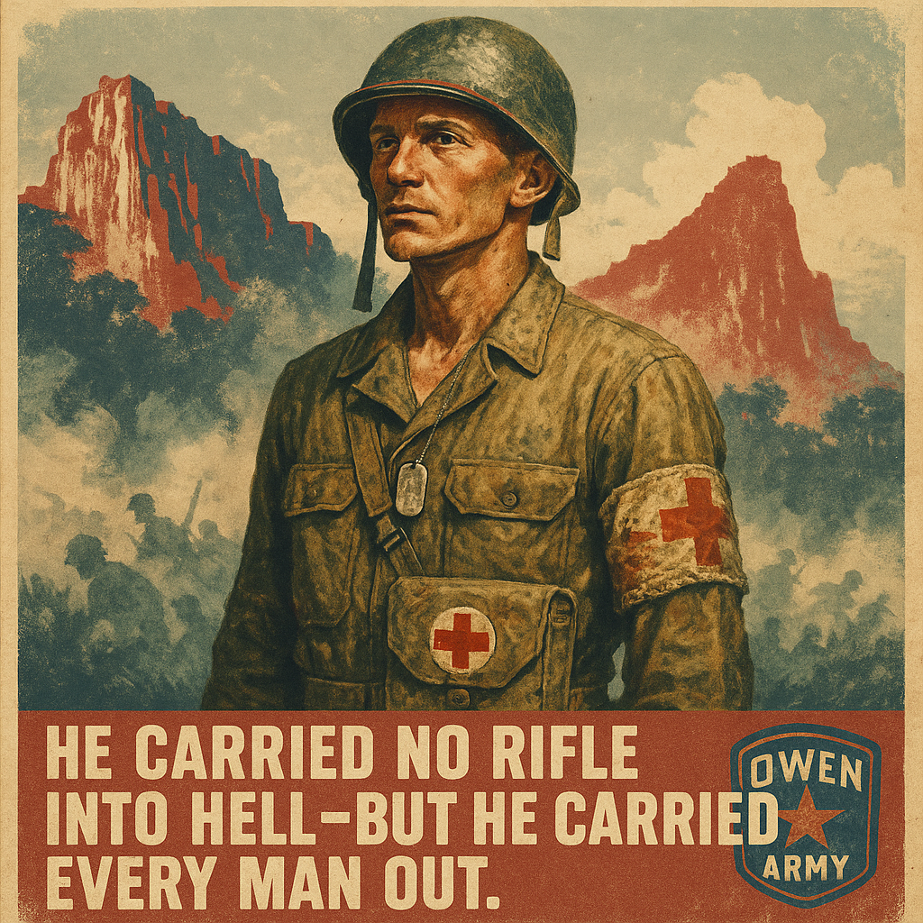 Desmond Doss, WWII Medic Who Saved 75 at Hacksaw Ridge