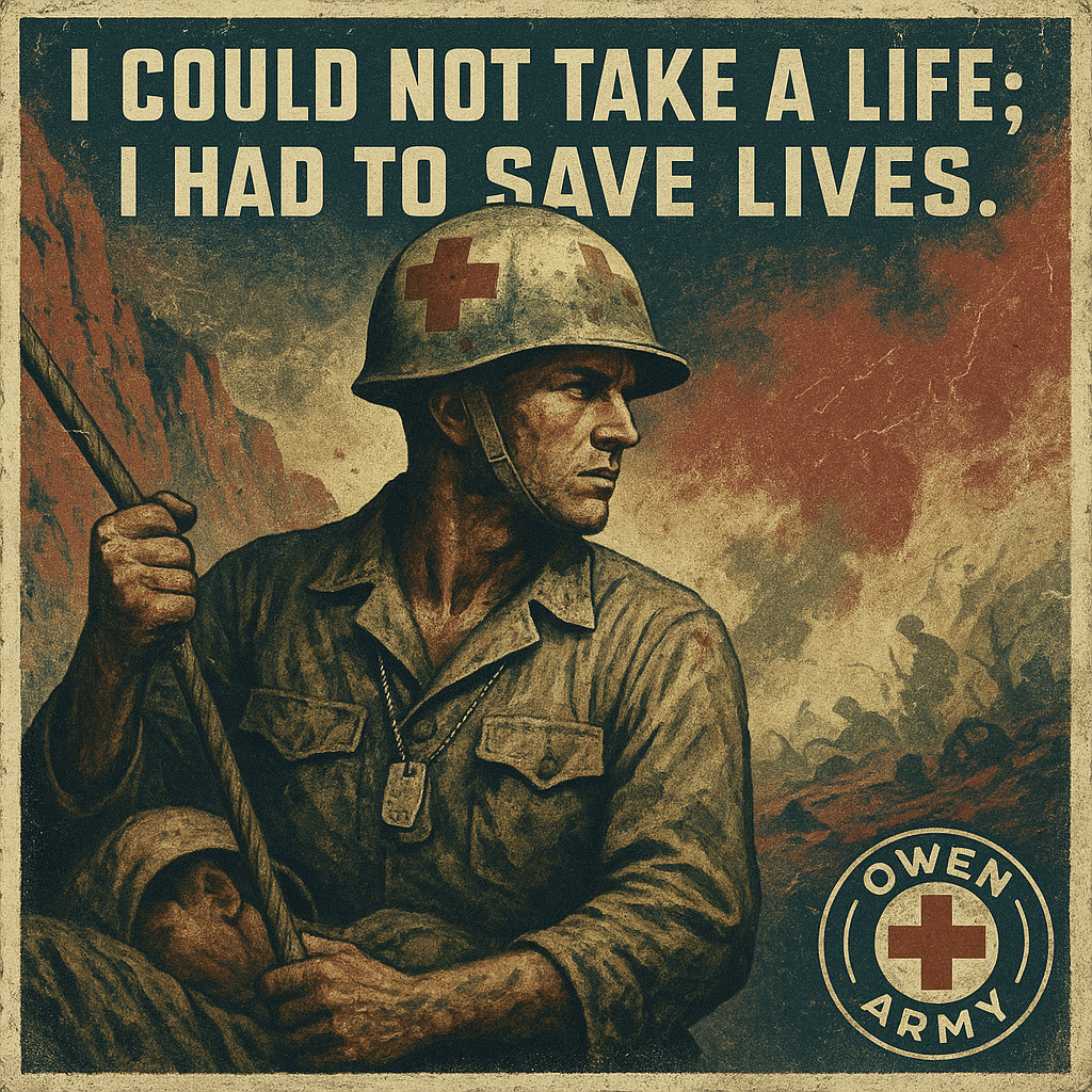 Desmond Doss Unarmed Medic Saved 75 at Hacksaw Ridge