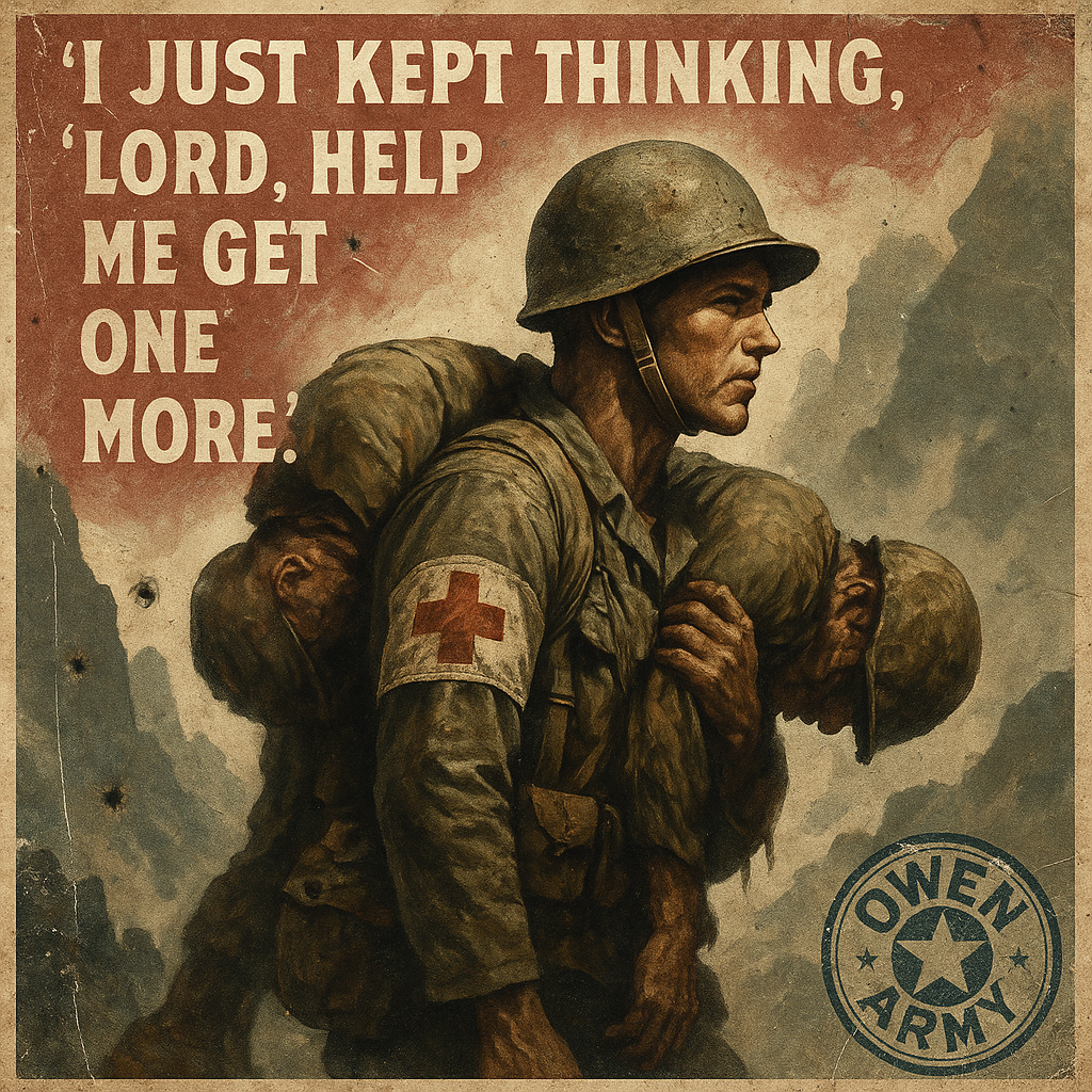 Desmond Doss, the Unarmed Medic Who Saved 75 at Hacksaw Ridge