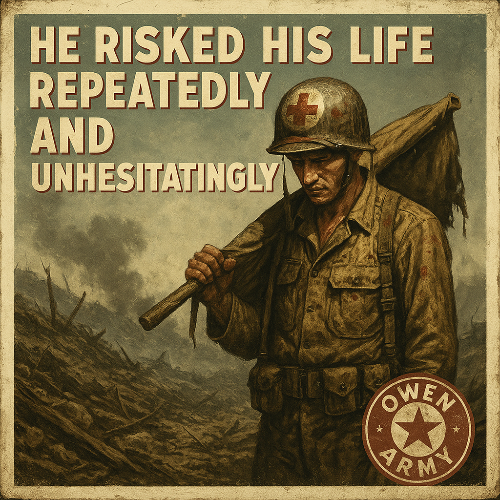 Desmond Doss WWII Medic Who Saved 75 on Okinawa in 1945