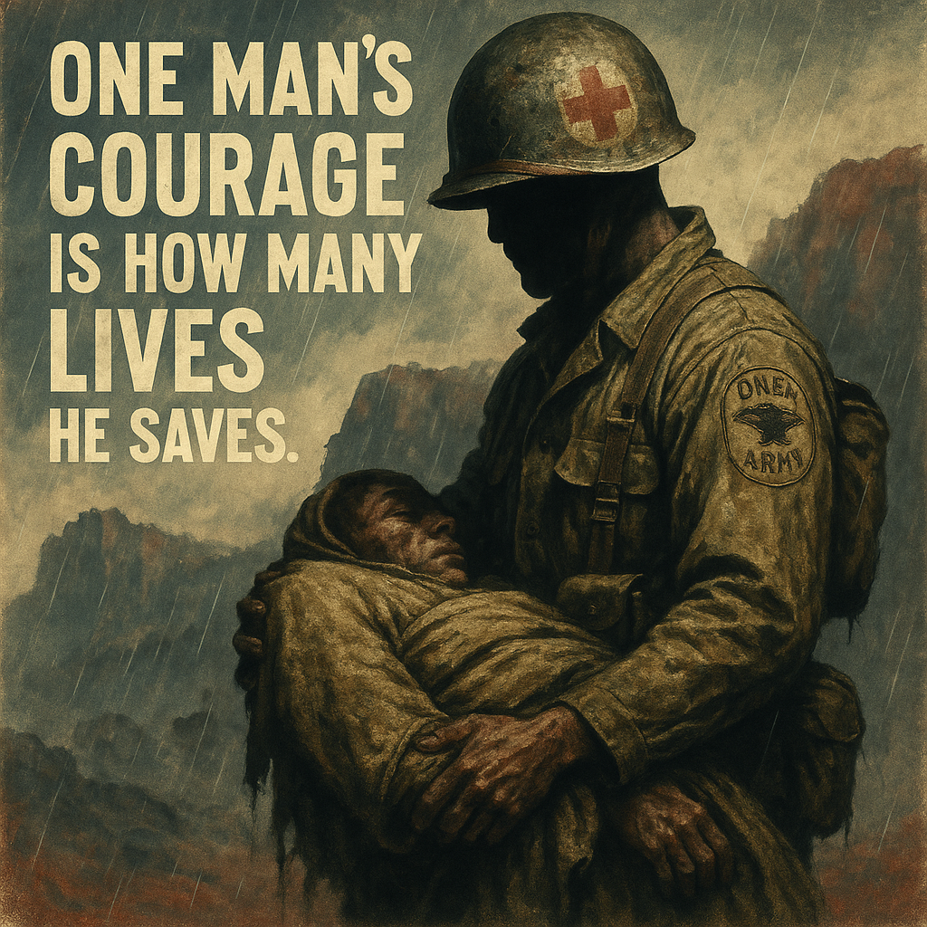 Desmond Doss Saved 75 Lives at Hacksaw Ridge in Okinawa