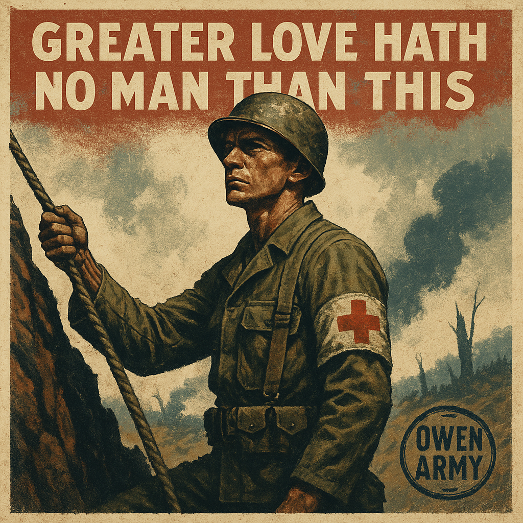 Desmond Doss, Medic Who Saved 75 Soldiers at Hacksaw Ridge