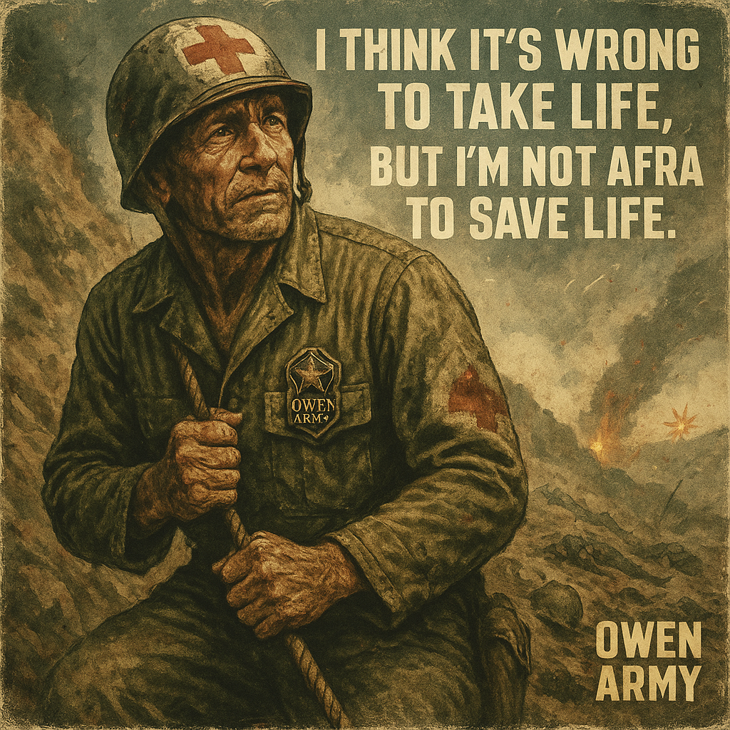 Desmond Doss, Conscientious Objector Who Saved 75 at Hacksaw Ridge