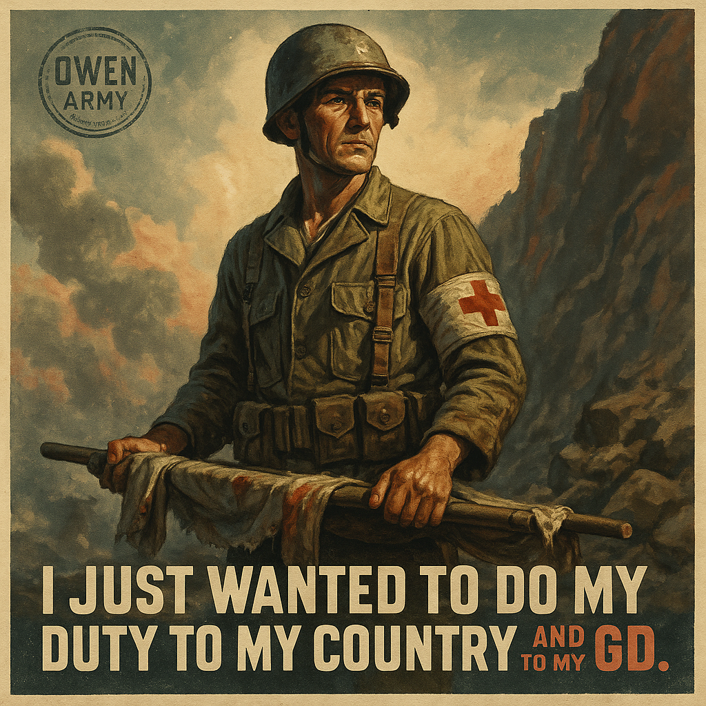 Desmond Doss, the unarmed medic who saved 75 men at Hacksaw Ridge