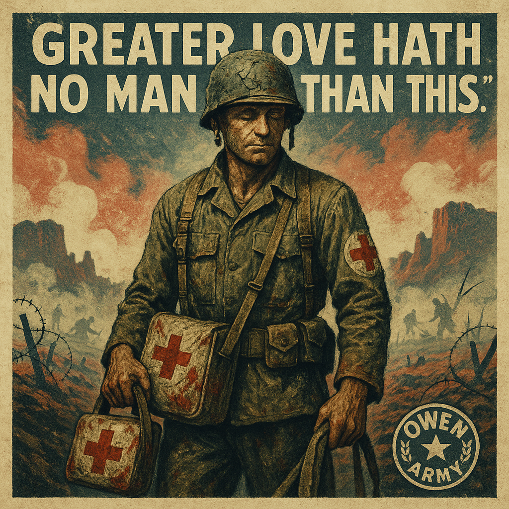 Desmond Doss Hacksaw Ridge medic who earned the Medal of Honor