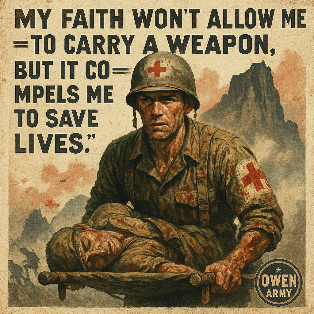 Desmond Doss Unarmed Medic Who Saved 75 Men at Hacksaw Ridge
