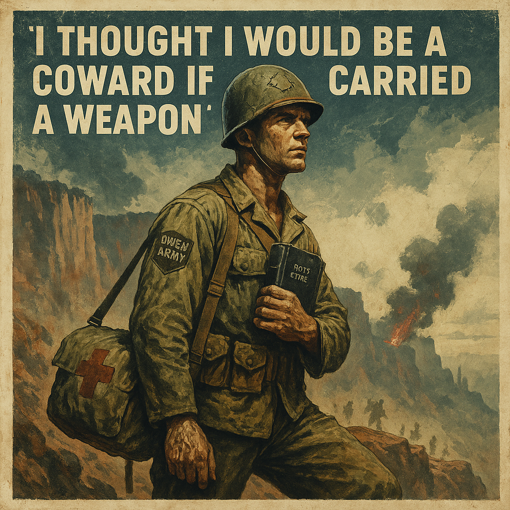 Desmond Doss Medal of Honor Medic Who Saved 75 Men at Hacksaw Ridge