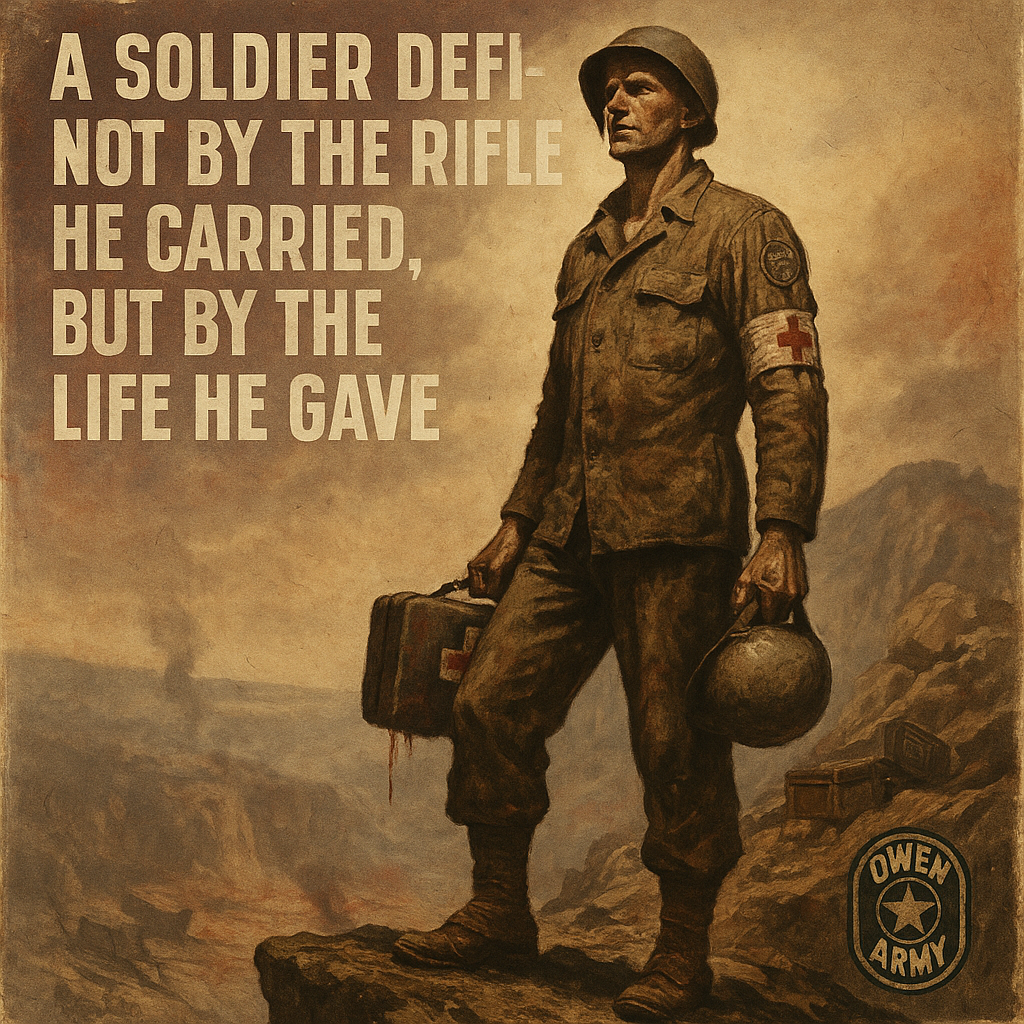 Desmond Doss the Unarmed Medic Who Saved 75 at Hacksaw Ridge
