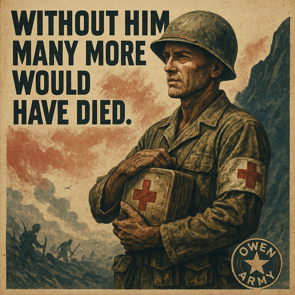 Desmond Doss, the Medic Who Saved 75 Men at Hacksaw Ridge