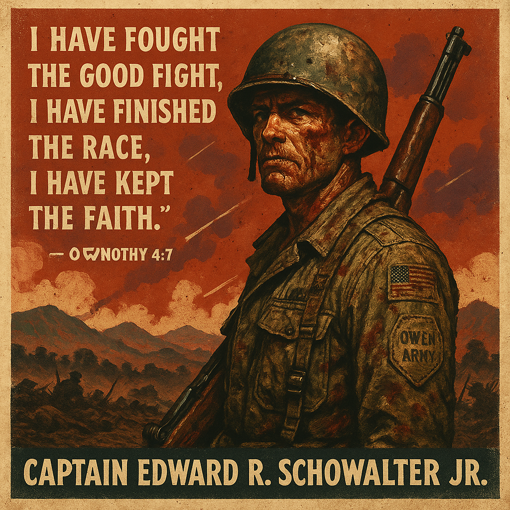 Edward R. Schowalter Jr. Medal of Honor Recipient and Unbroken Resolve