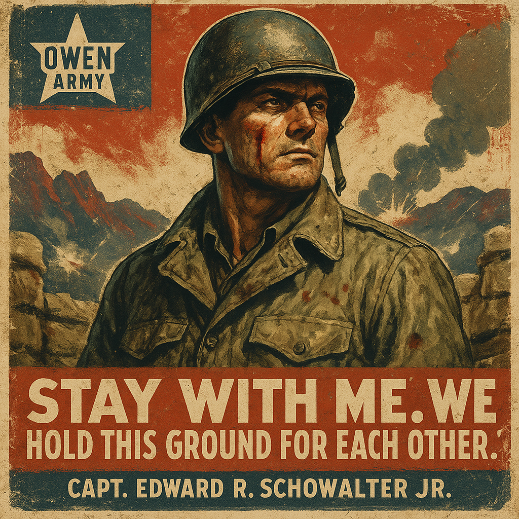 Captain Edward R. Schowalter Jr. Earned the Medal of Honor at Wonju