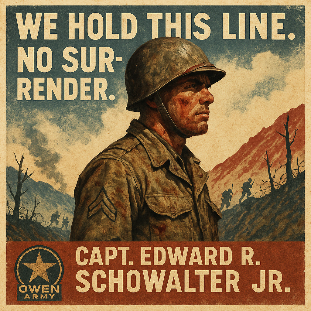 Captain Edward R. Schowalter Jr.'s Medal of Honor Valor in Korea