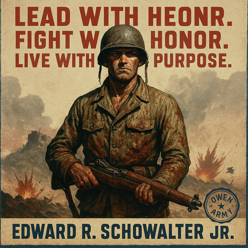 Korean War hero Edward R. Schowalter Jr. at Outpost Harry