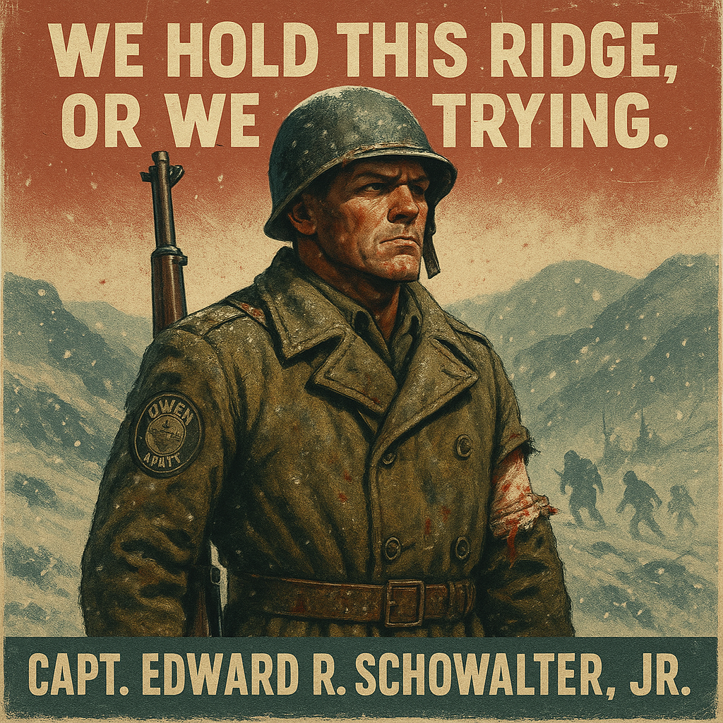 Edward R. Schowalter Jr. Medal of Honor Hero of the Korean War