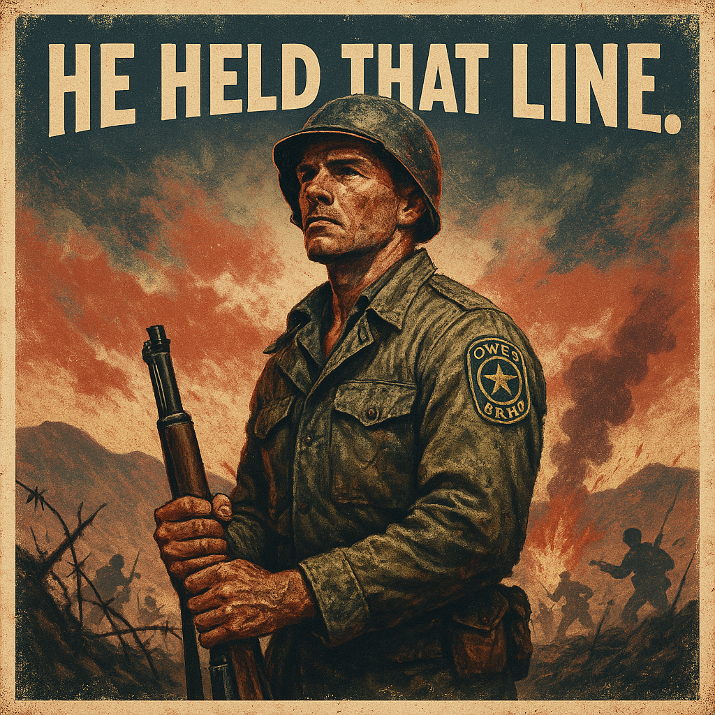 Edward Schowalter, Medal of Honor Hero at Outpost Harry, Korean War