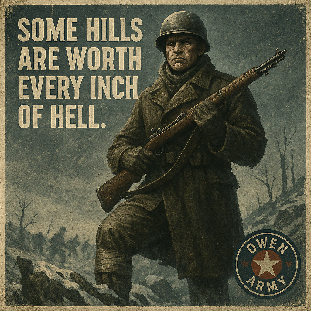 Edward R. Schowalter Jr.'s Medal of Honor Stand on Hill 605