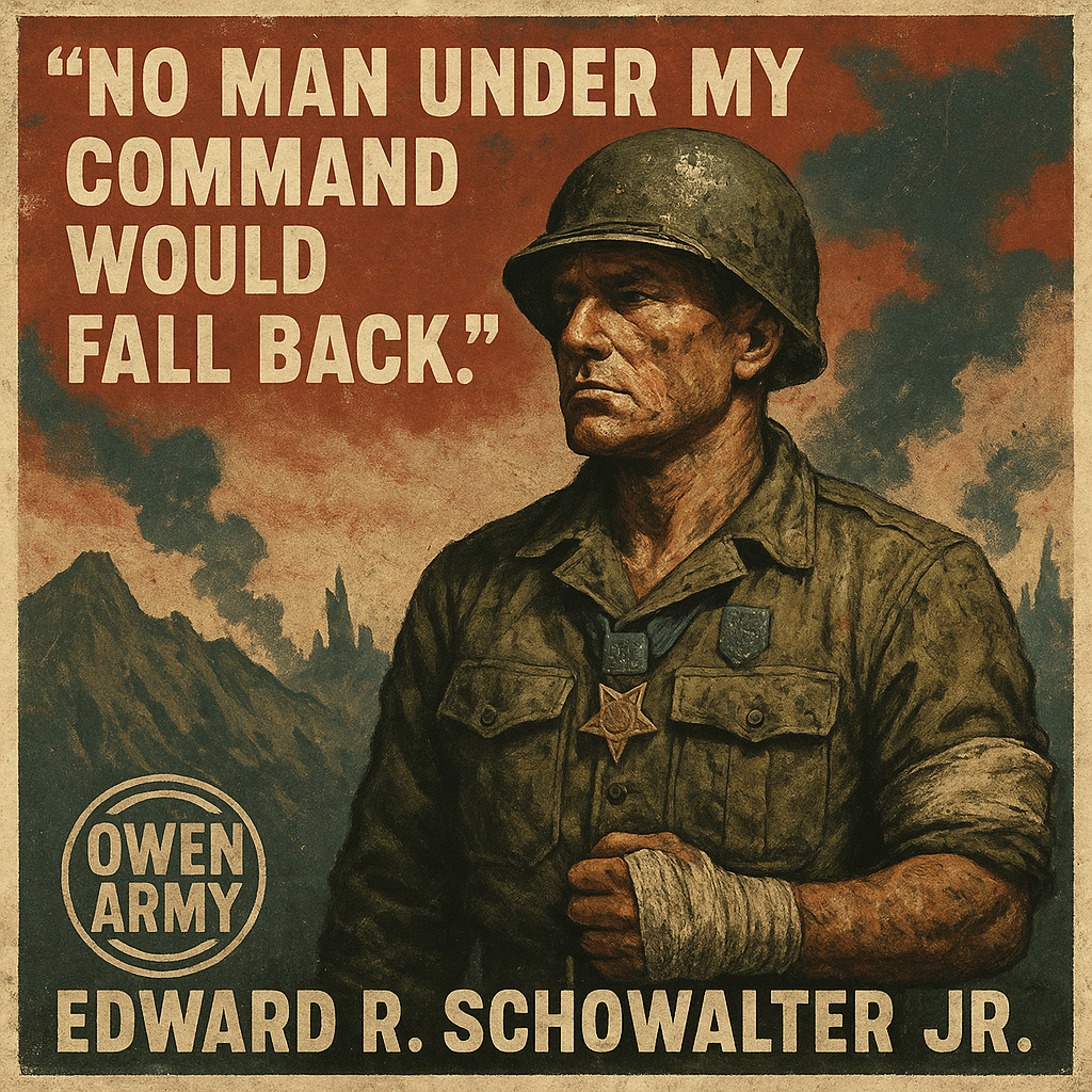 Edward R. Schowalter Jr. Korean War Medal of Honor Hero