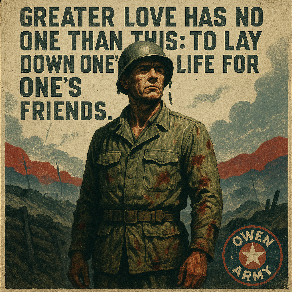 Medal of Honor hero Edward R. Schowalter Jr. at Outpost Harry