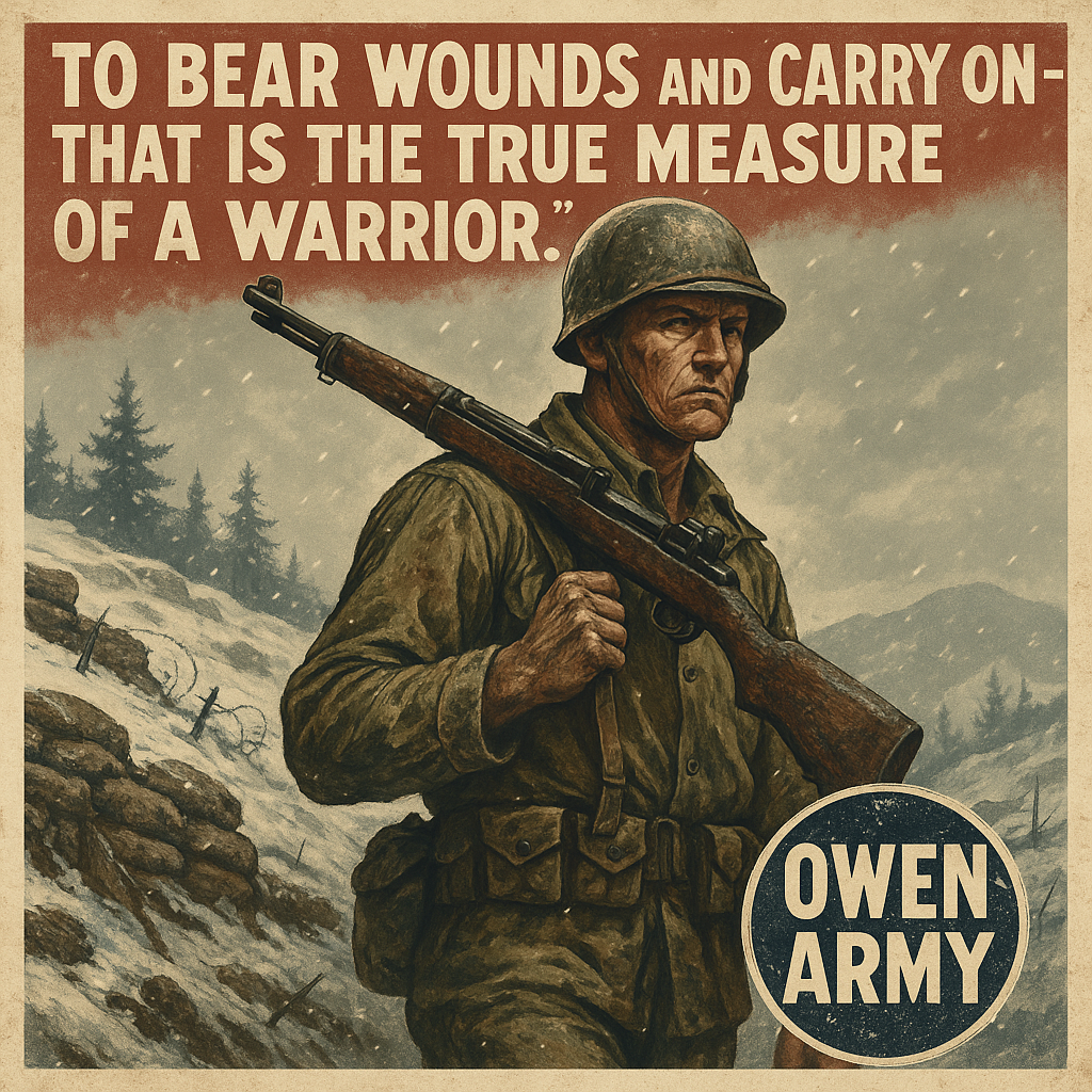 Edward R. Schowalter Jr.'s Medal of Honor on Pork Chop Hill