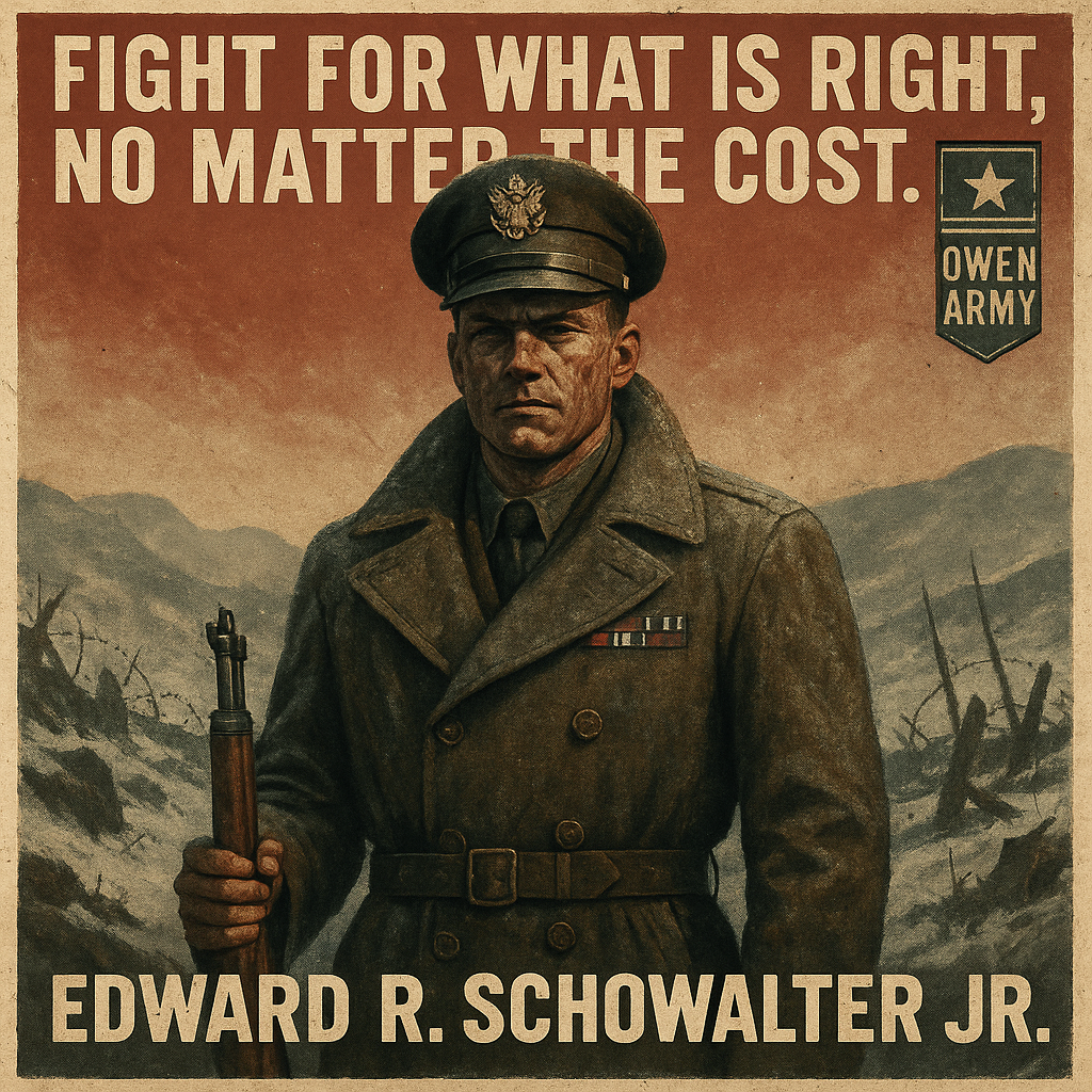 Edward R. Schowalter Jr. Medal of Honor at Hill 266 during Korean War