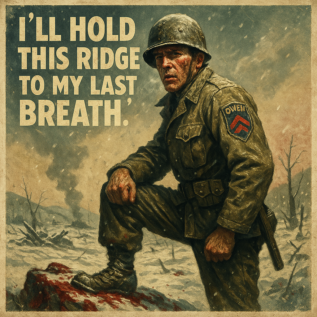 Edward R. Schowalter Jr. Medal of Honor hero in the Korean War