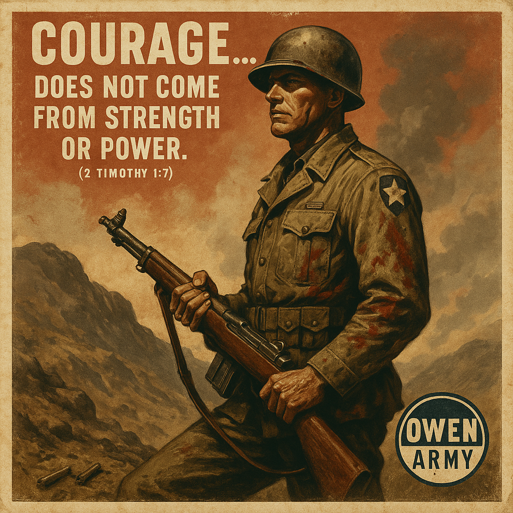Edward R. Schowalter Jr.'s Medal of Honor Stand at Hill 605