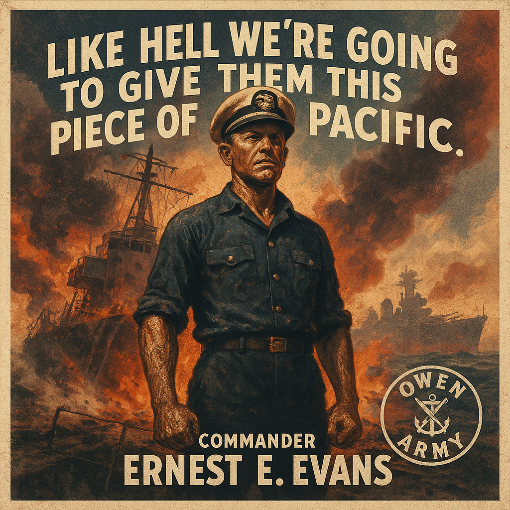 Ernest E. Evans' Stand at the Battle off Samar 1944