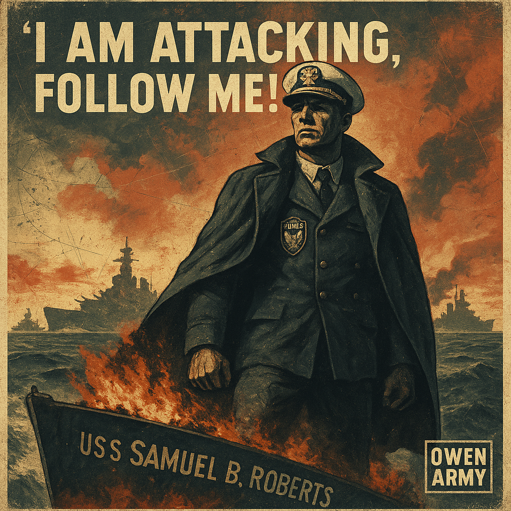 Ernest E. Evans at the Battle Off Samar aboard USS Samuel B. Roberts