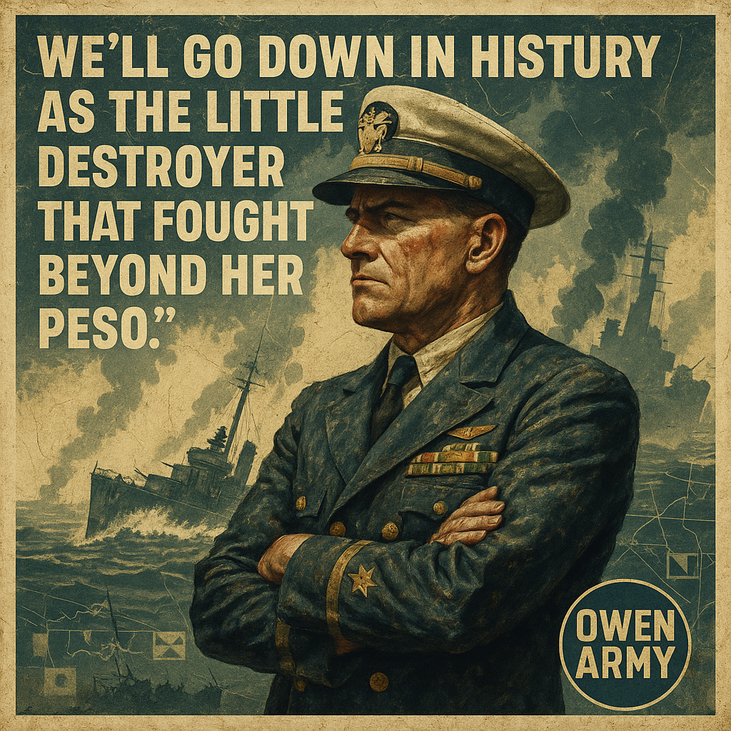 Ernest E. Evans's Last Stand Aboard USS Samuel B. Roberts