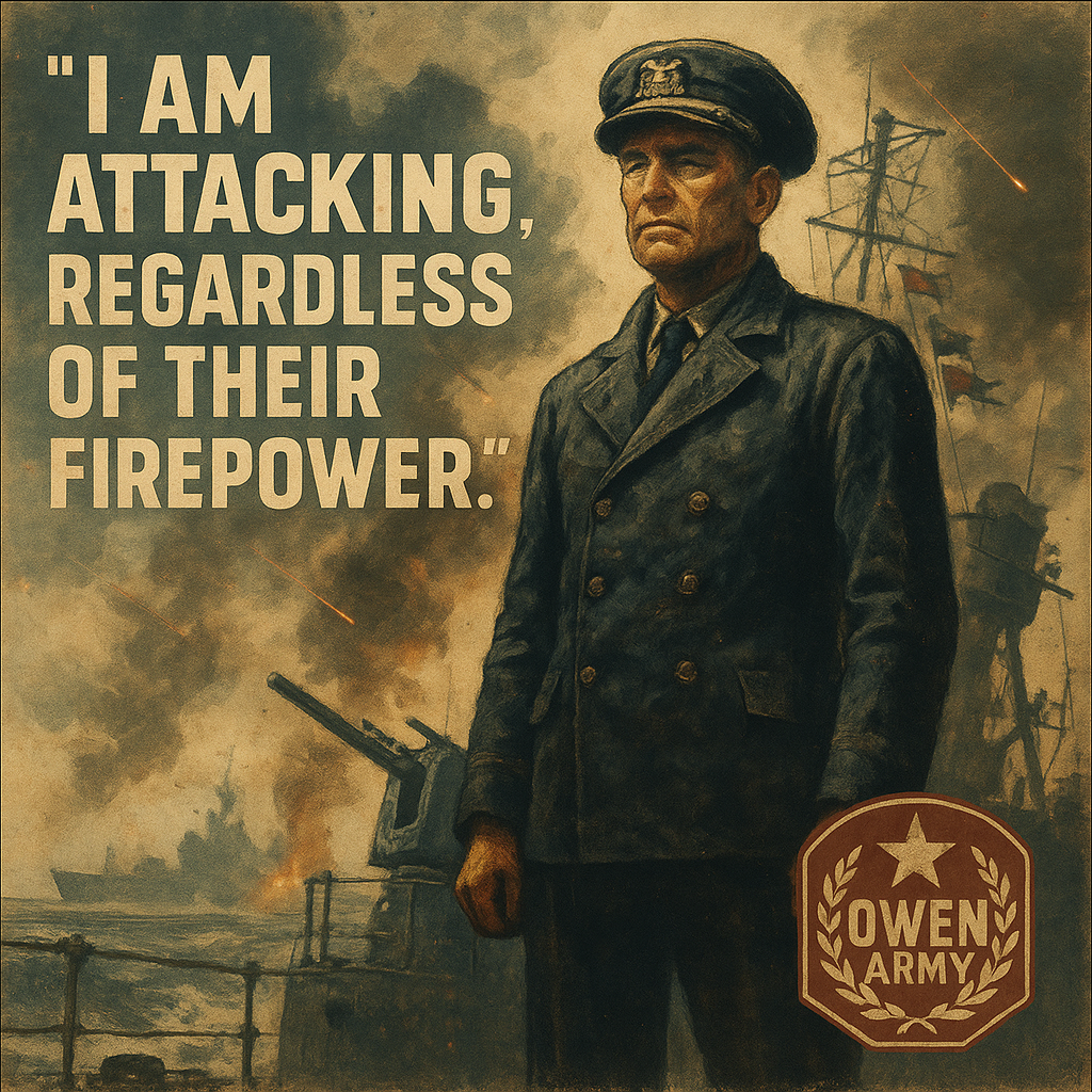 Ernest E. Evans and the USS Johnston’s Last Stand at Leyte Gulf