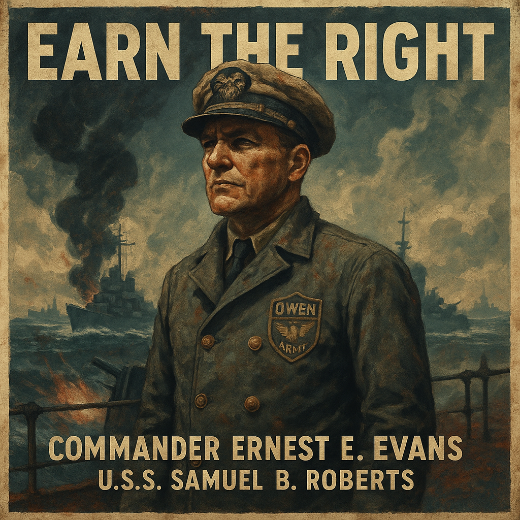 Ernest E. Evans' stand at Samar aboard USS Samuel B. Roberts