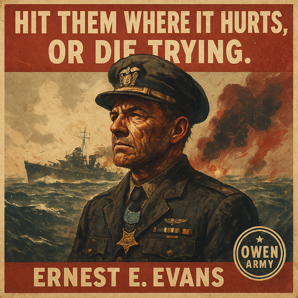 Ernest E. Evans and the USS Johnston at the Battle off Samar