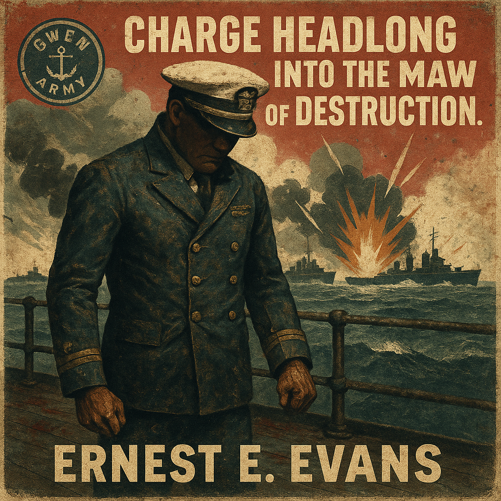 Ernest E. Evans' Final Stand on USS Johnston at Leyte Gulf