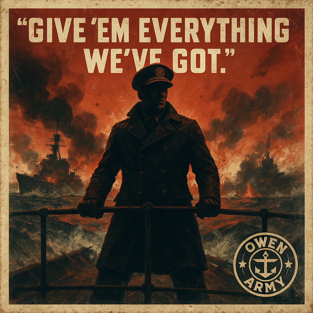 Ernest E. Evans and Samuel B. Roberts at the Battle off Samar