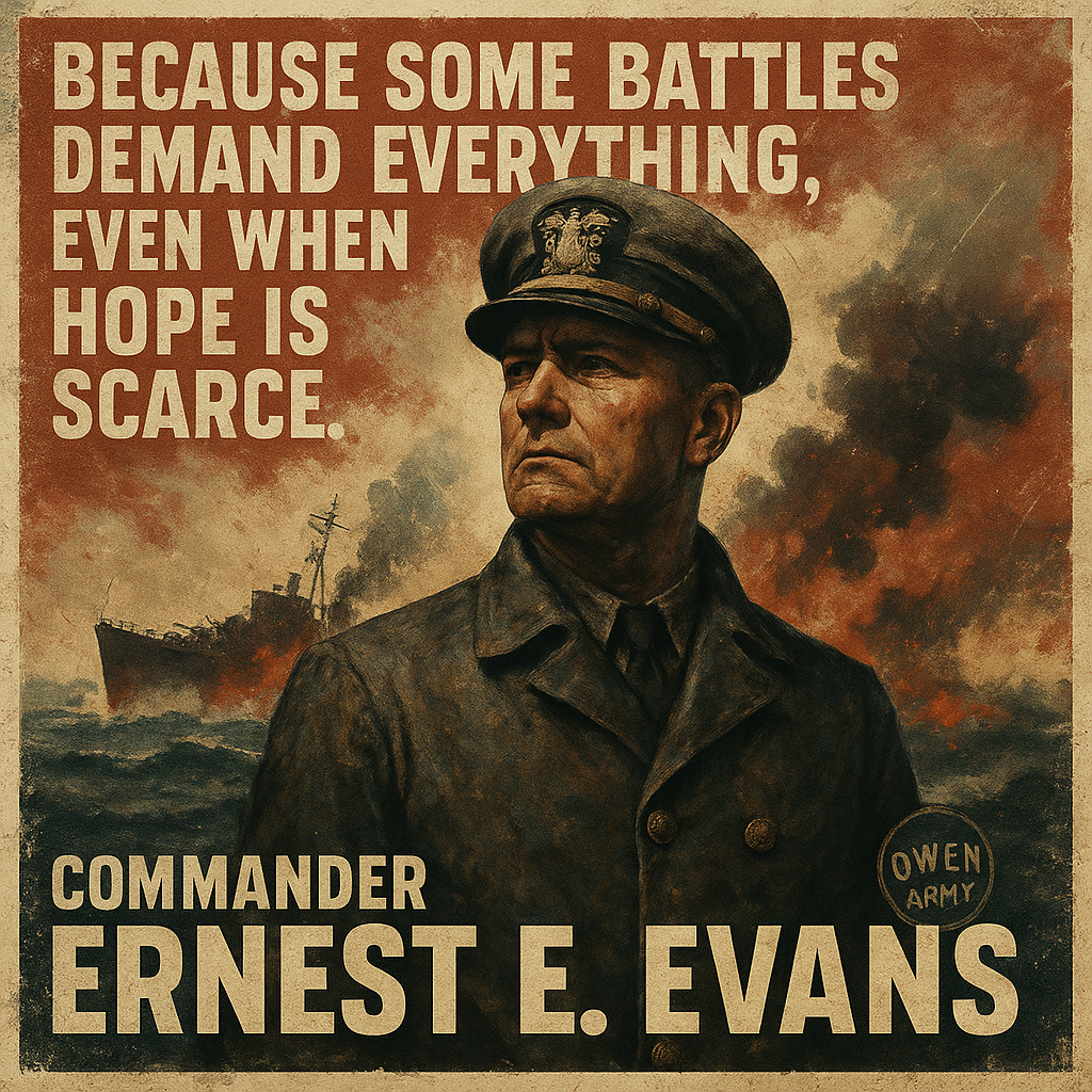 Ernest E. Evans and USS Johnston's Defiant Stand at Leyte Gulf