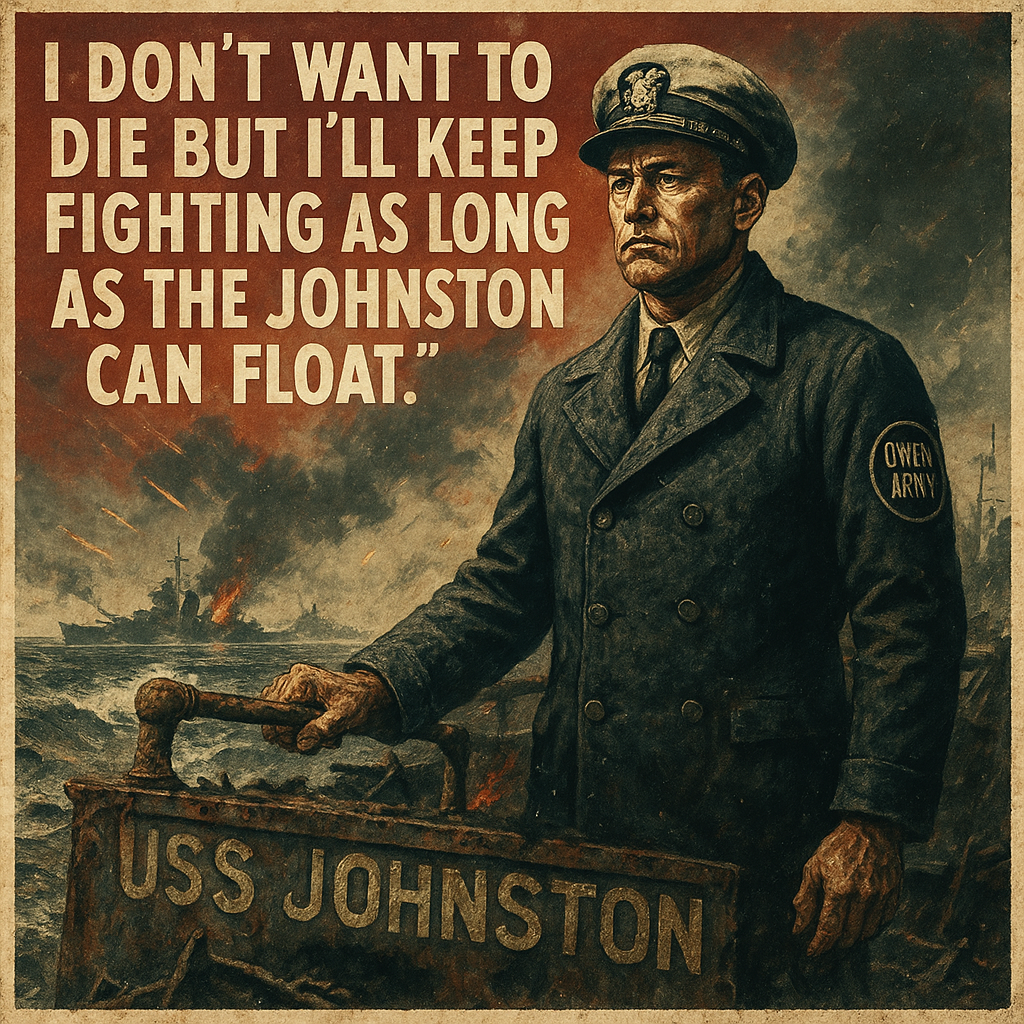 Ernest E. Evans and the USS Johnston's Sacrifice at Samar