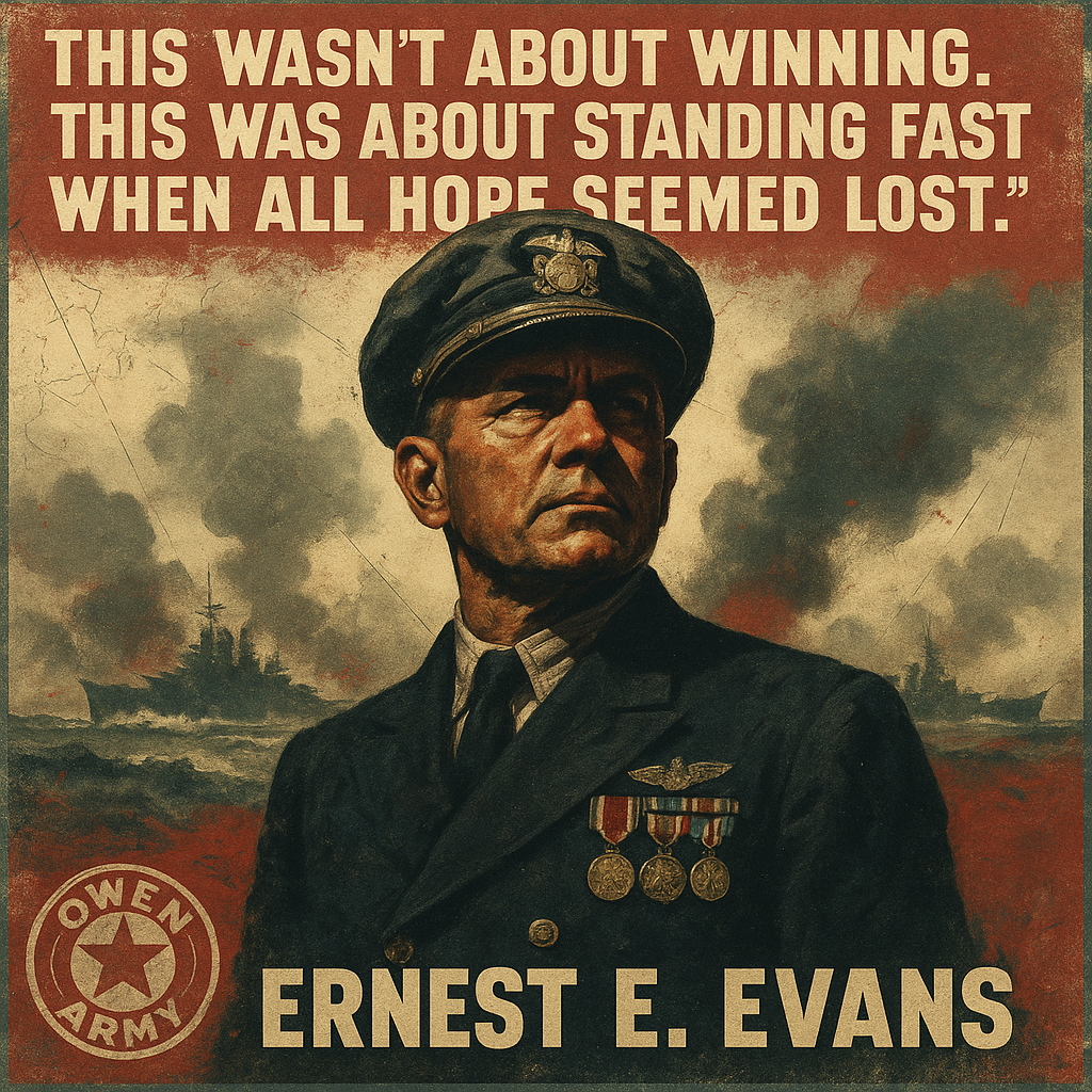 Ernest Evans' Last Stand on USS Johnston at the Battle off Samar