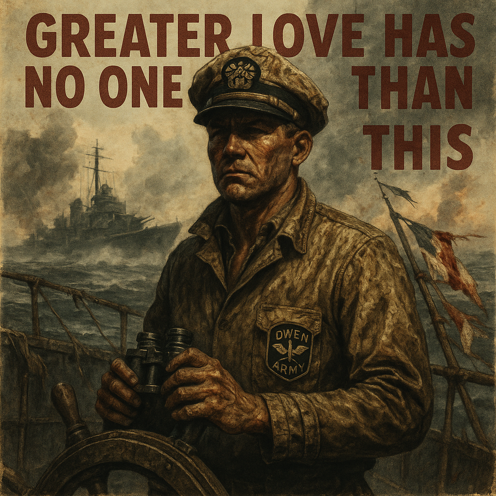Medal of Honor Captain Ernest E. Evans at the Battle off Samar
