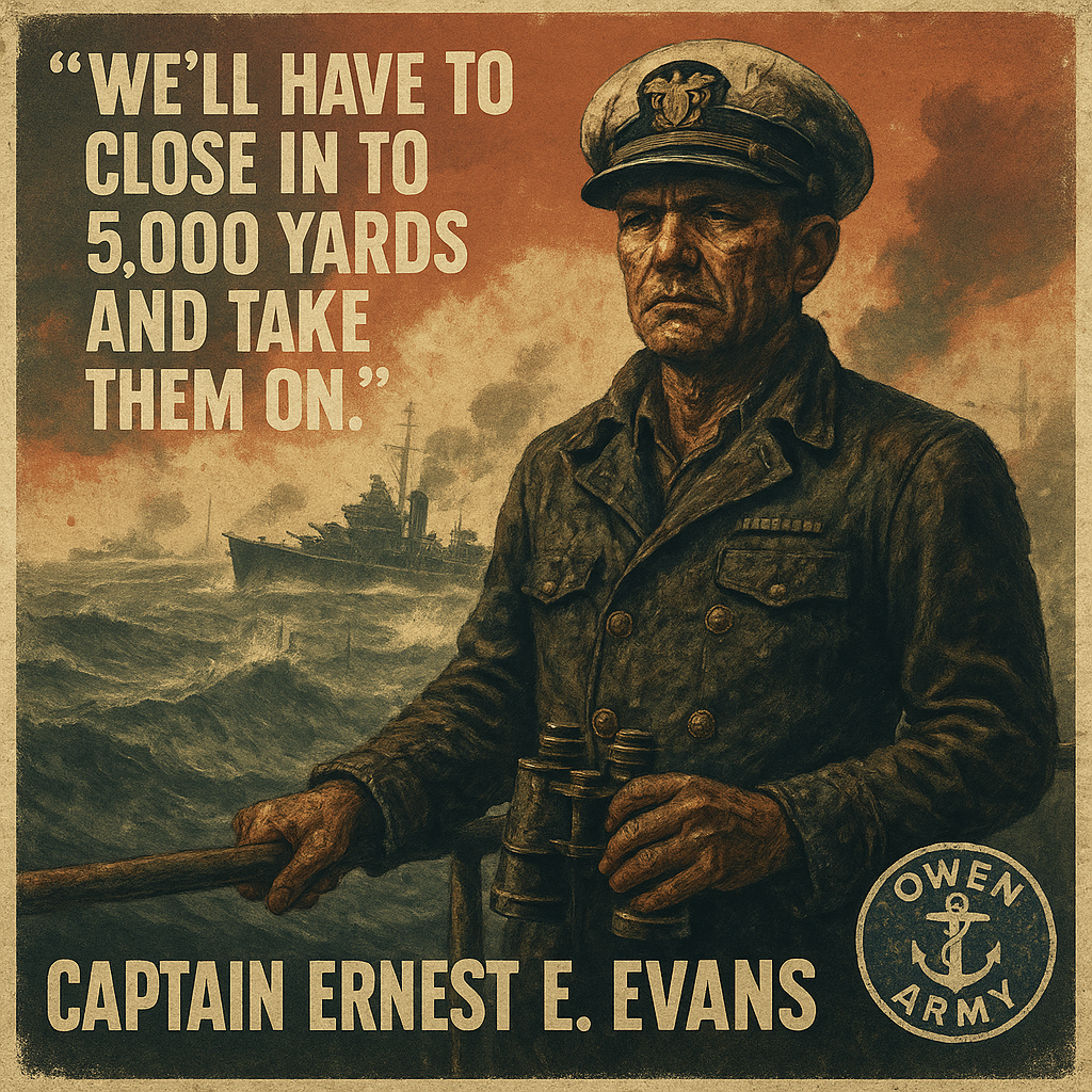 Ernest E. Evans and USS Johnston at the Battle off Samar