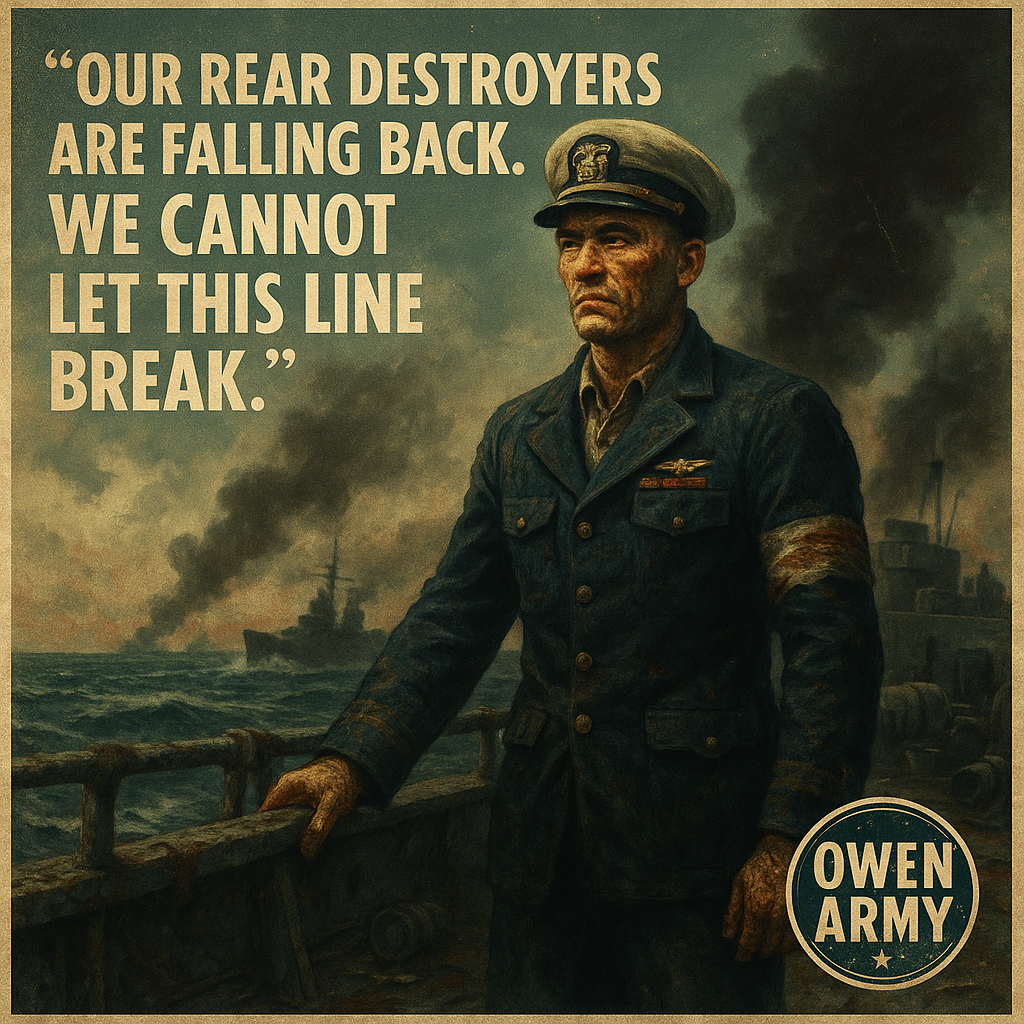 How Ernest E. Evans Held the Line at the Battle off Samar