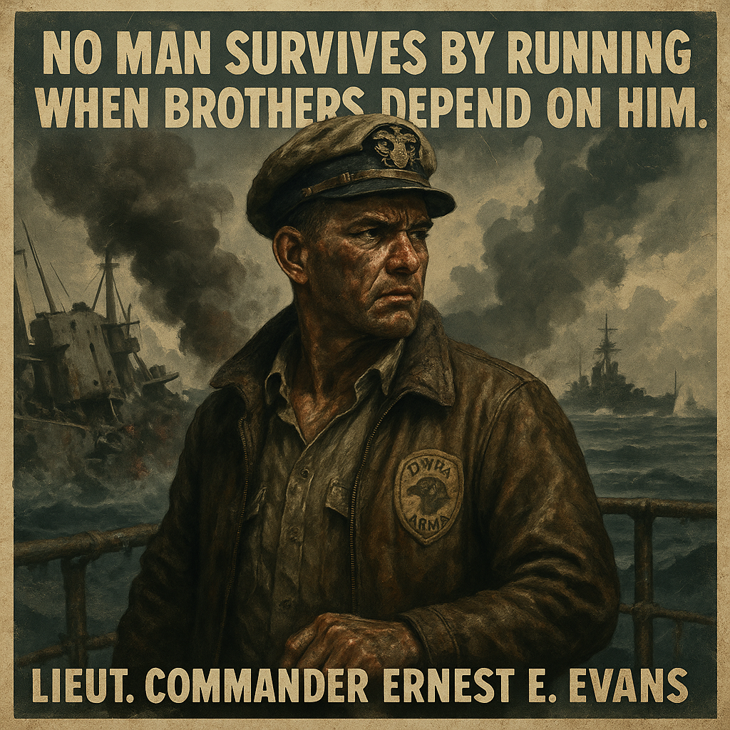 Ernest E. Evans' Last Stand on USS Hoel at the Battle of Samar