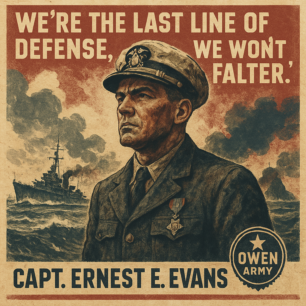 Ernest E. Evans' Heroism at the Battle off Samar, John C. Butler