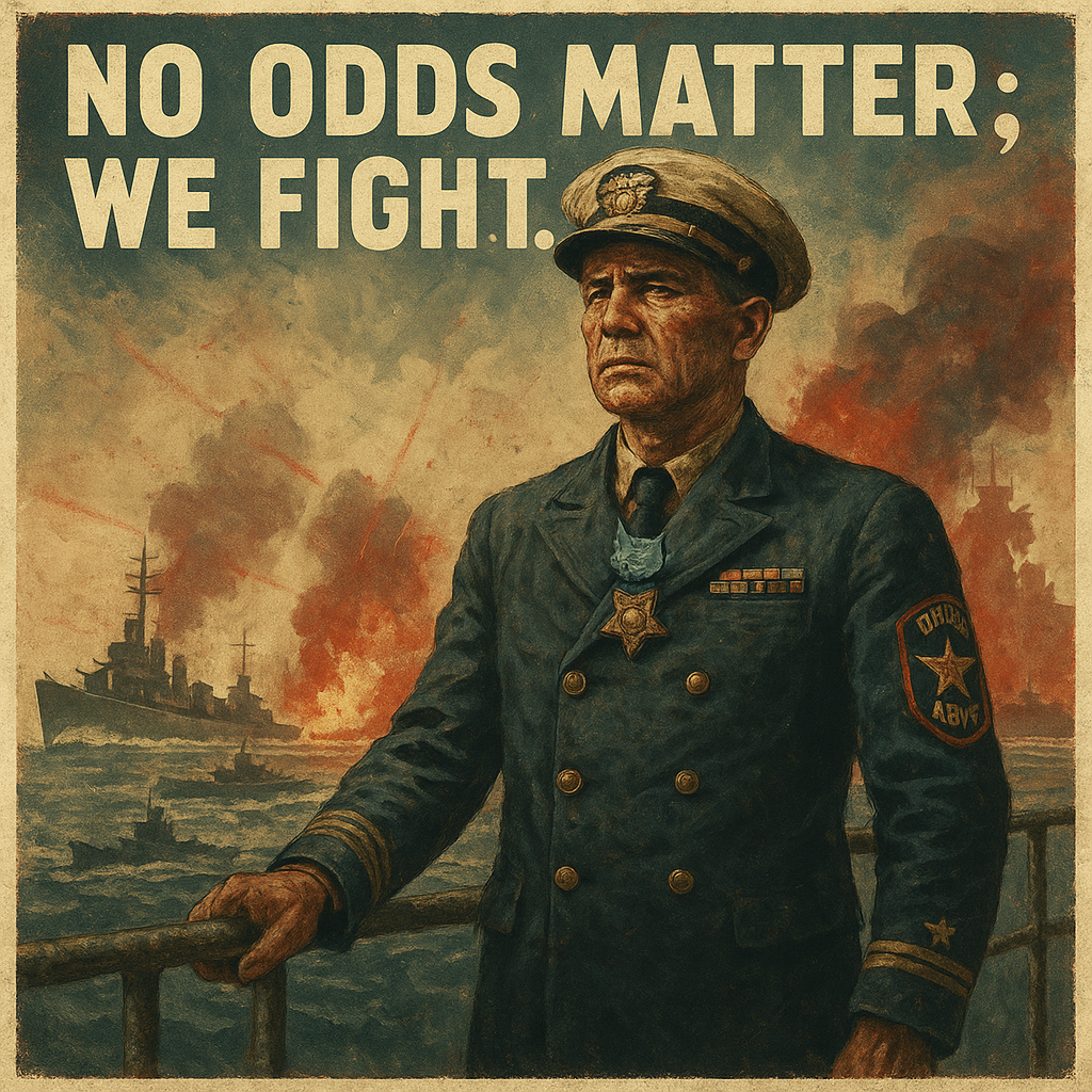 Ernest E. Evans, Medal of Honor Recipient at the Battle off Samar