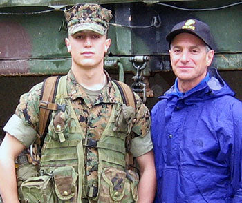 61yr old joins Navy after son is killed in action