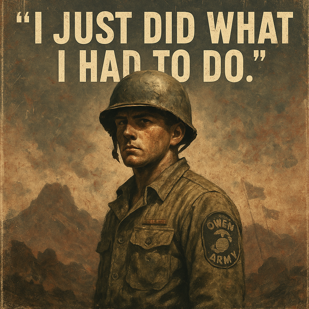 Jacklyn H. Lucas, youngest Marine to earn Medal of Honor at Iwo Jima