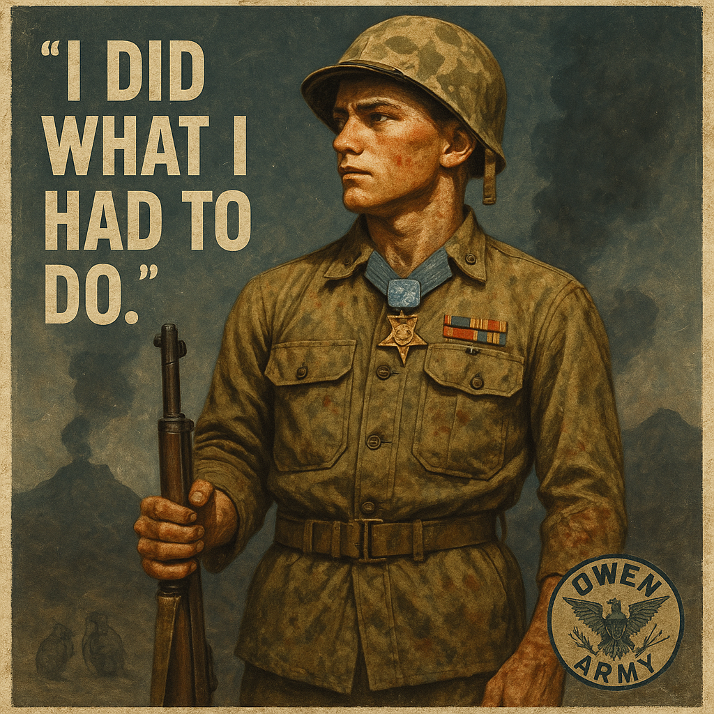 Jacklyn Lucas Iwo Jima Youngest Marine Medal of Honor Recipient