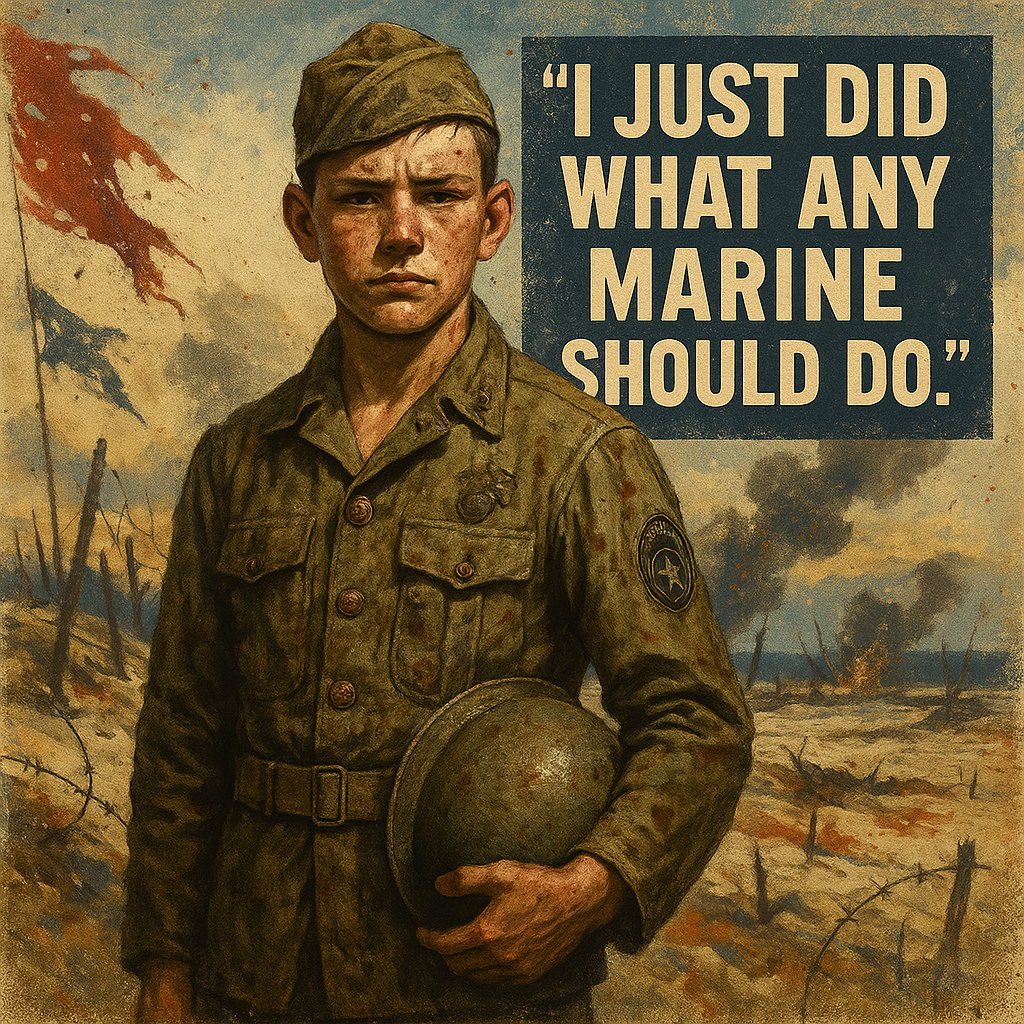 Jacklyn Lucas, 17, Who Threw Himself on Grenades at Tarawa