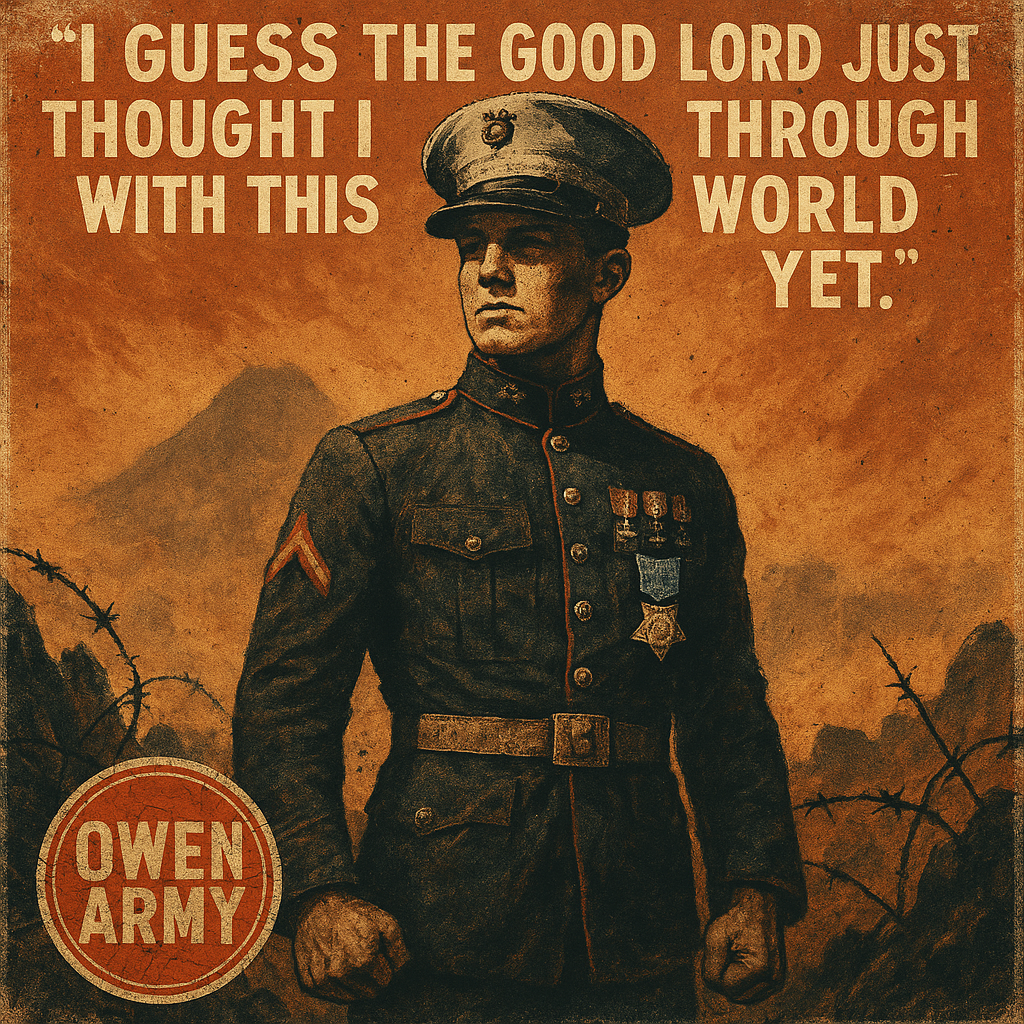 Jacklyn Harold Lucas, Iwo Jima Hero Who Saved Six Men