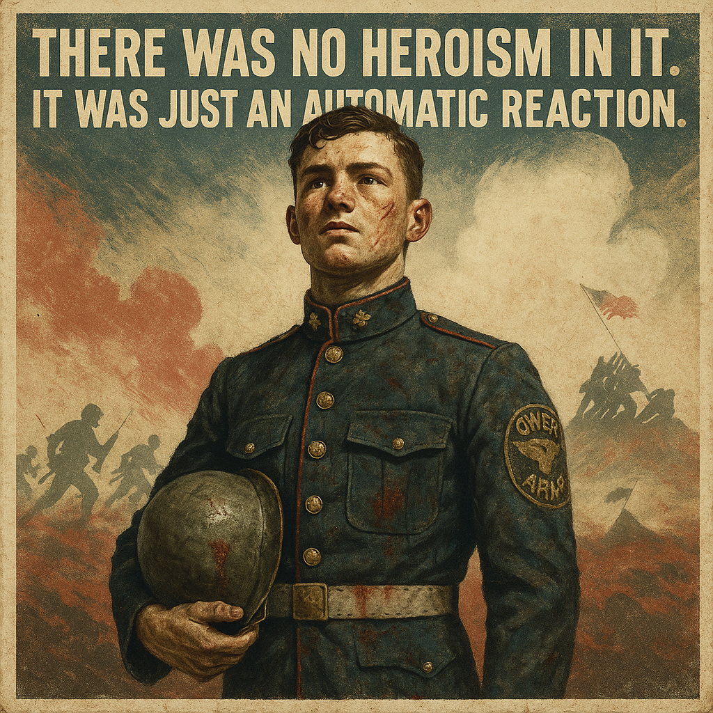 How Jacklyn Harold Lucas saved Marines at Iwo Jima