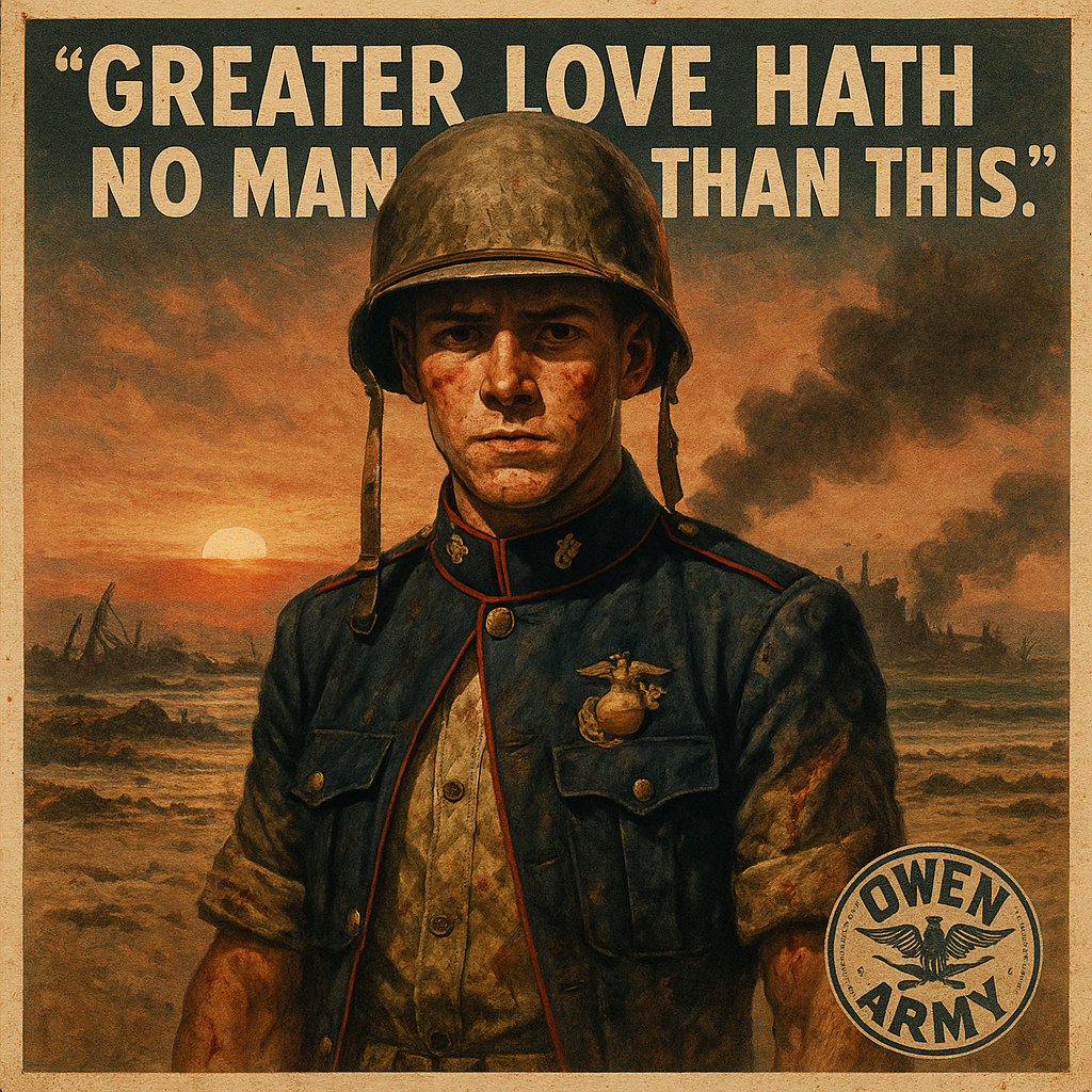 Tarawa Medal of Honor Recipient Jacklyn Lucas Who Shielded Comrades